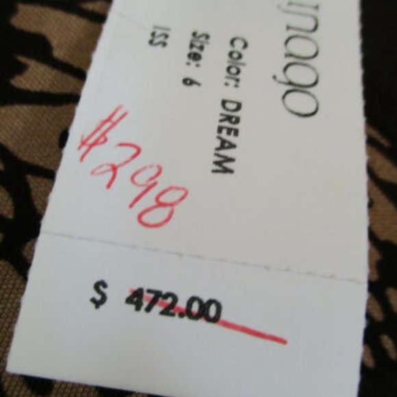 NWT Issa Silk trapeze dress butterfly pattern 6 - Picture 7 of 7